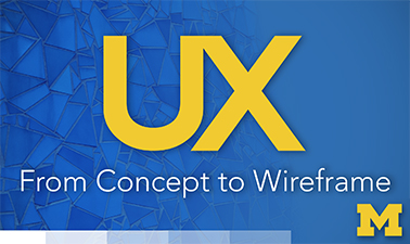 UX Design: From Concept to Wireframe course image