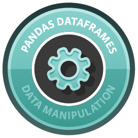 Manipulating DataFrames with pandas course image