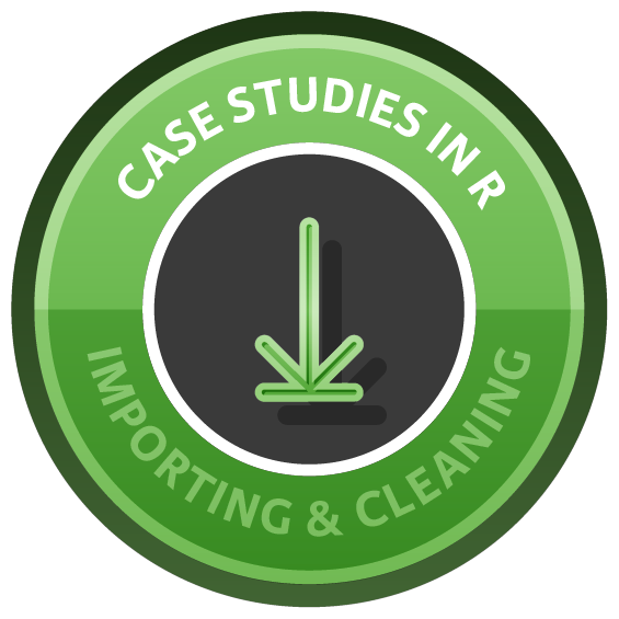 Importing & Cleaning Data in R: Case Studies course image