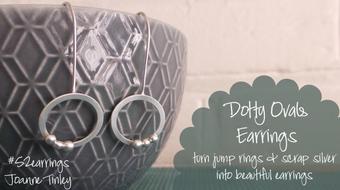 Dotty Ovals Earrings